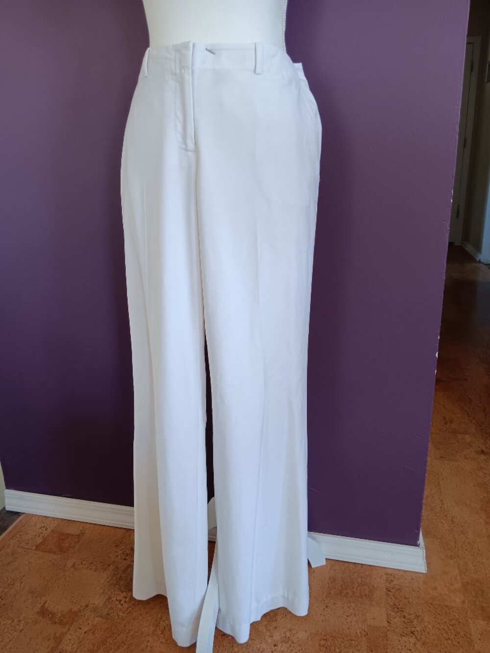 Cassidy fit pants from The Limited. Size 12, White